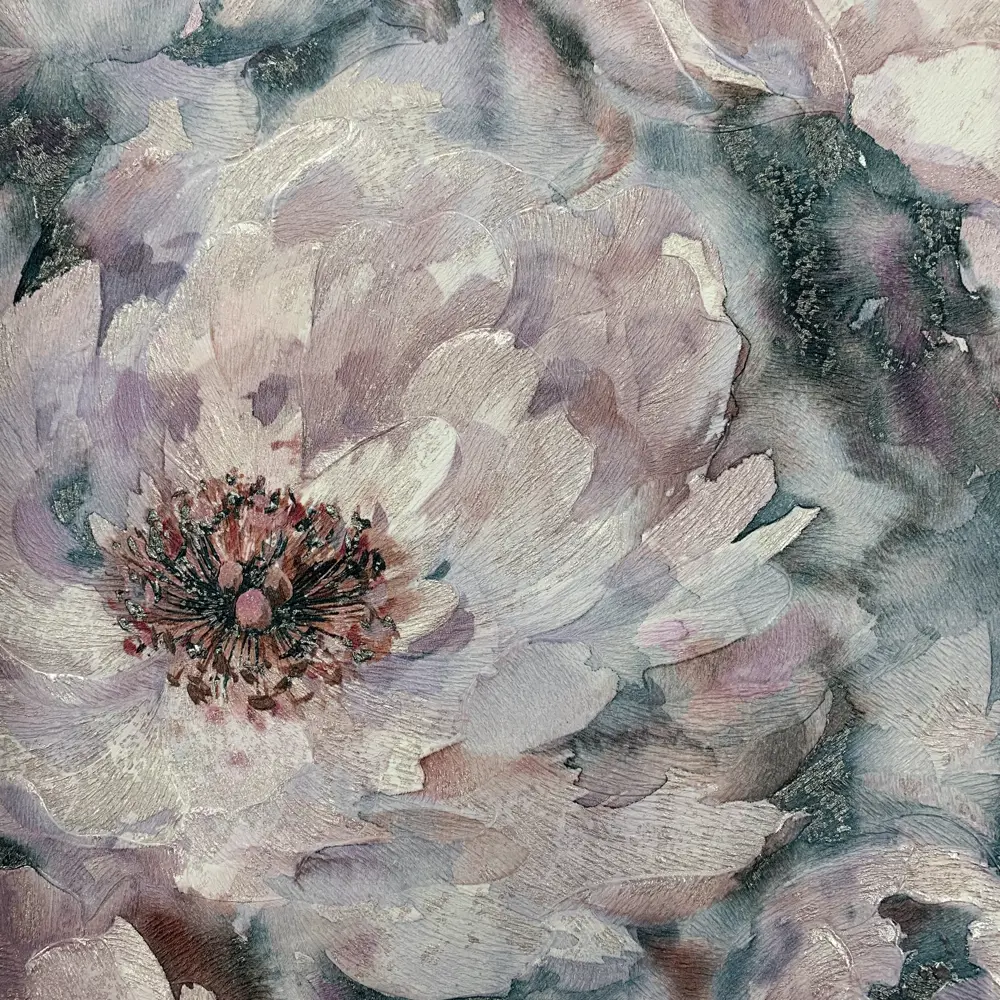 Обои флизелиновые Inspire Peony светло-бежевые 1.06 м Fossil 4 83617733 STLM-2148307 - Вид №1