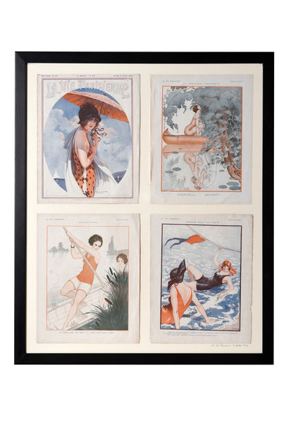 PIRS0037 La Vie Parisienne Картины в Рамках ijlbrown 