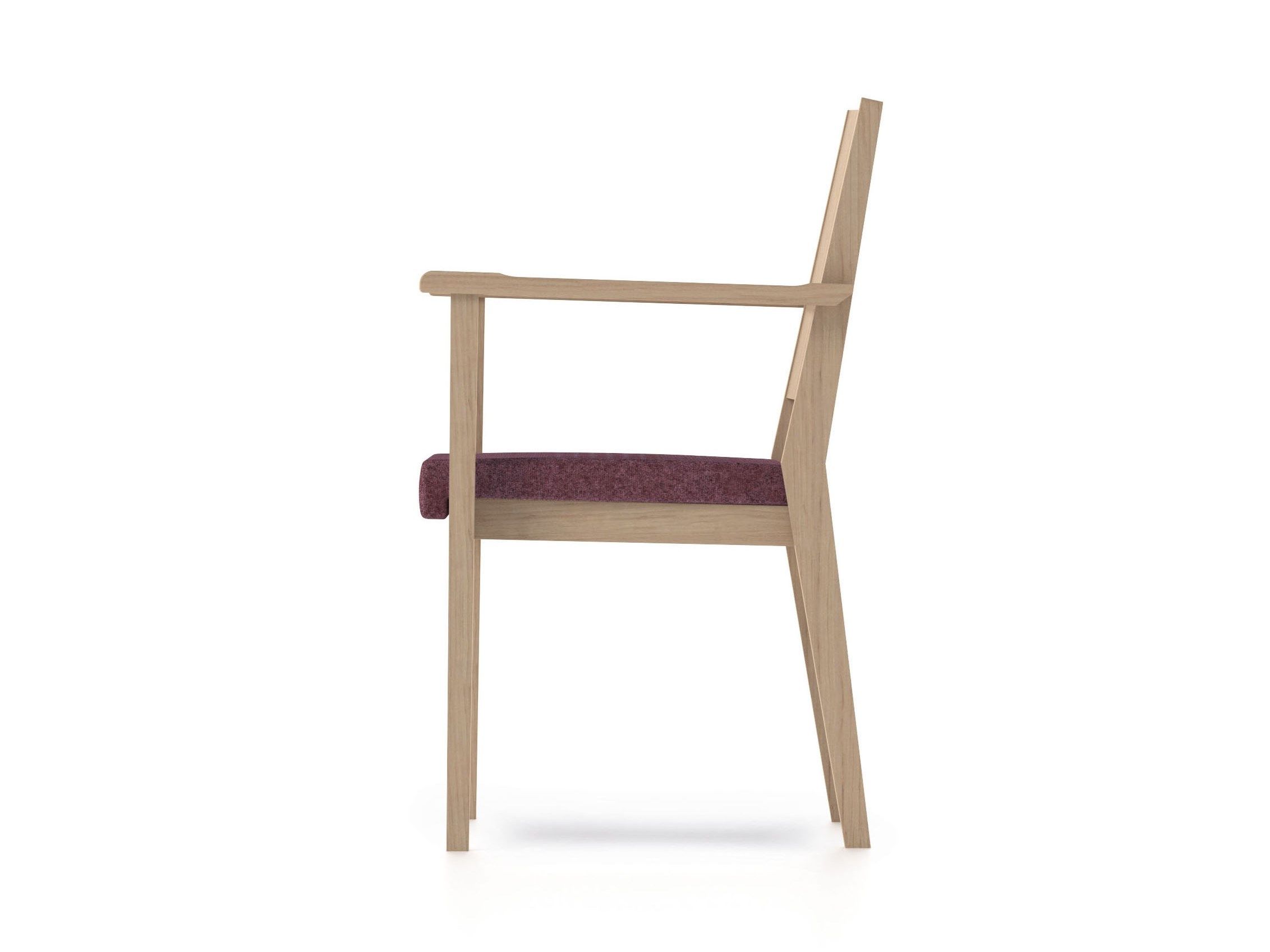 Штабелируемый тканевый стул с подлокотниками PIAVAL SWING-Health &amp ARCH-00104606 - Вид №4