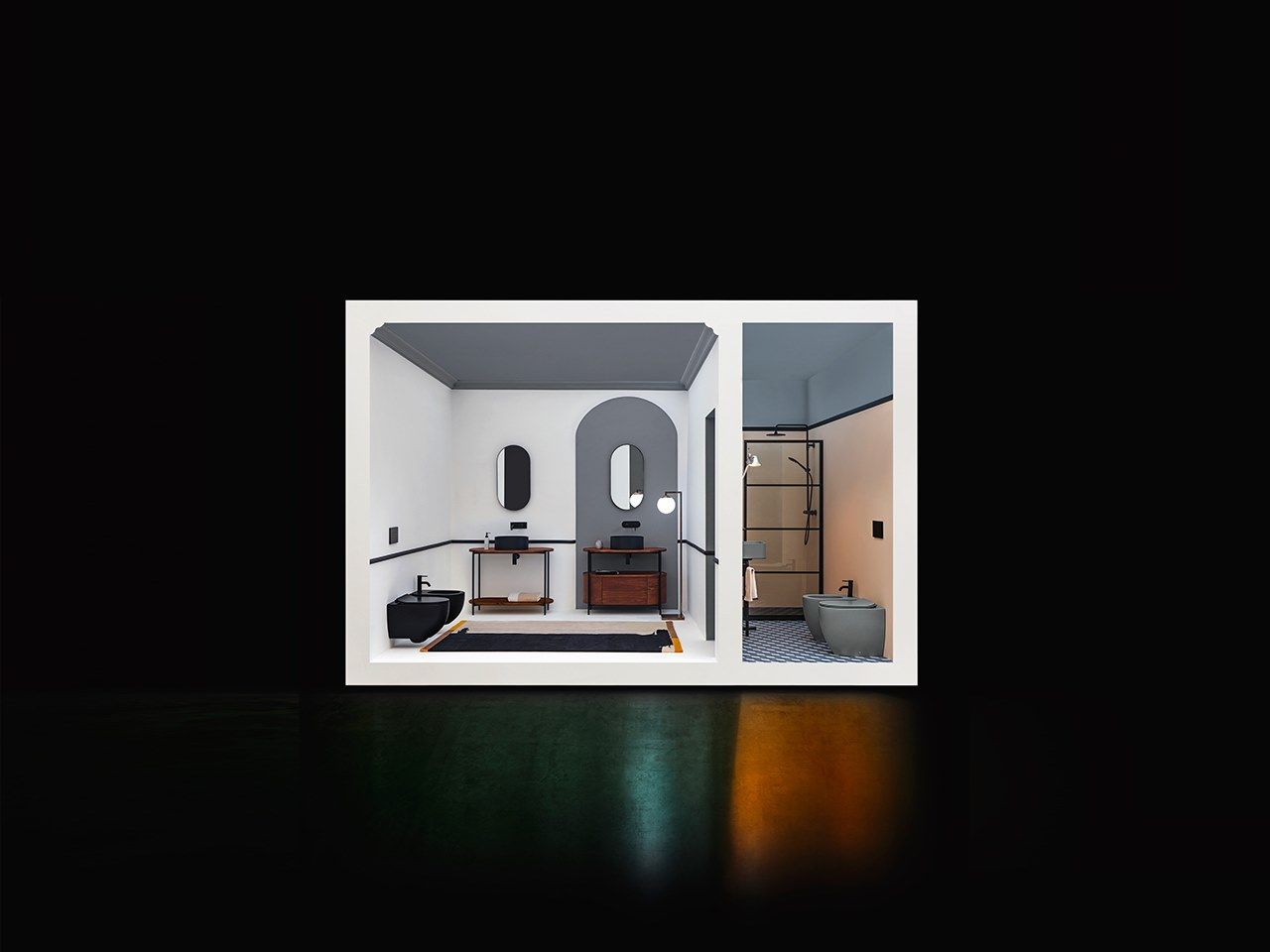 Напольное керамическое биде Axa Glomp ARCH-00039941 - Вид №6