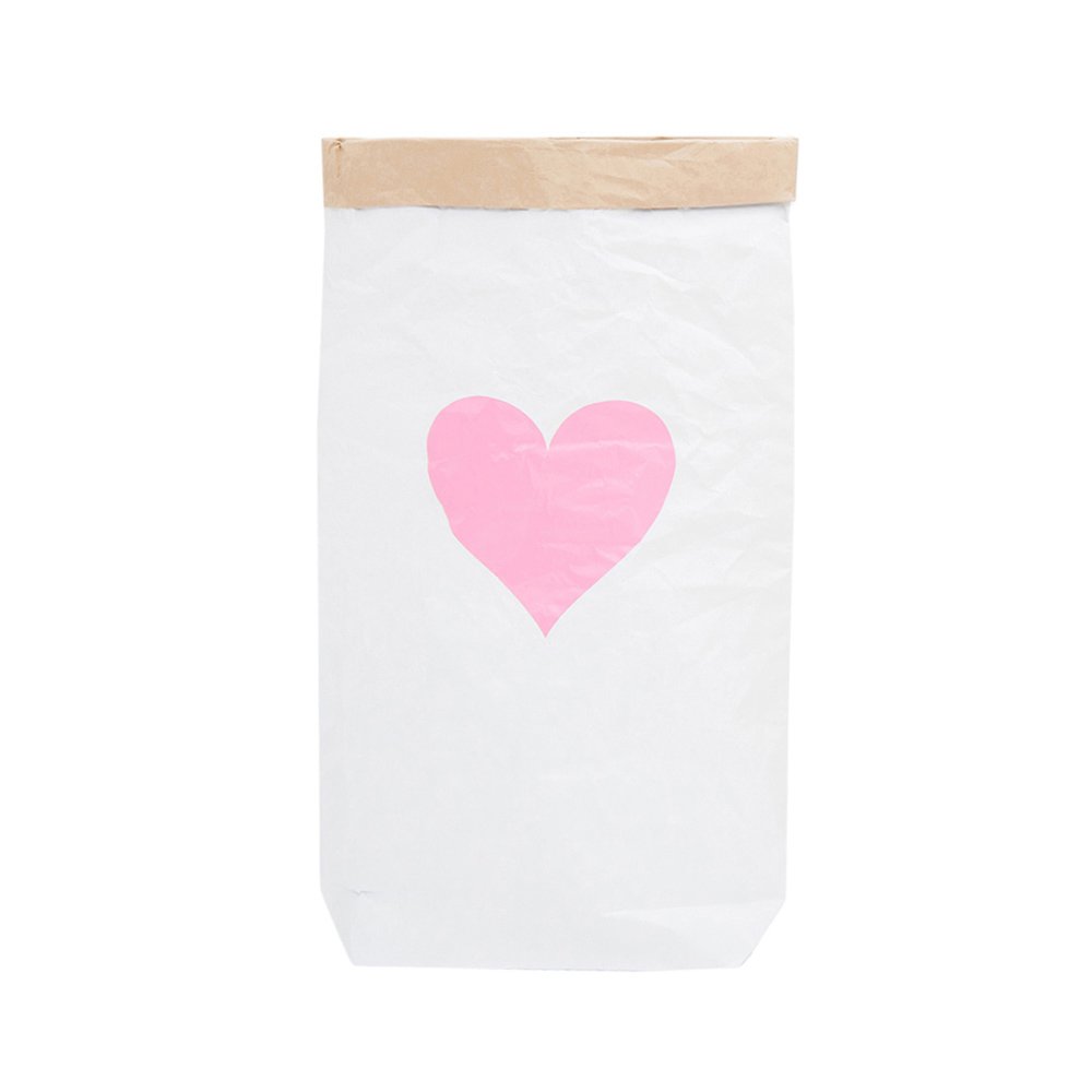 Эко-мешок для игрушек Big Heart из крафт бумаги VAMVIGVAM  282069 Белый;бежевый Santreyd  - Вид №4