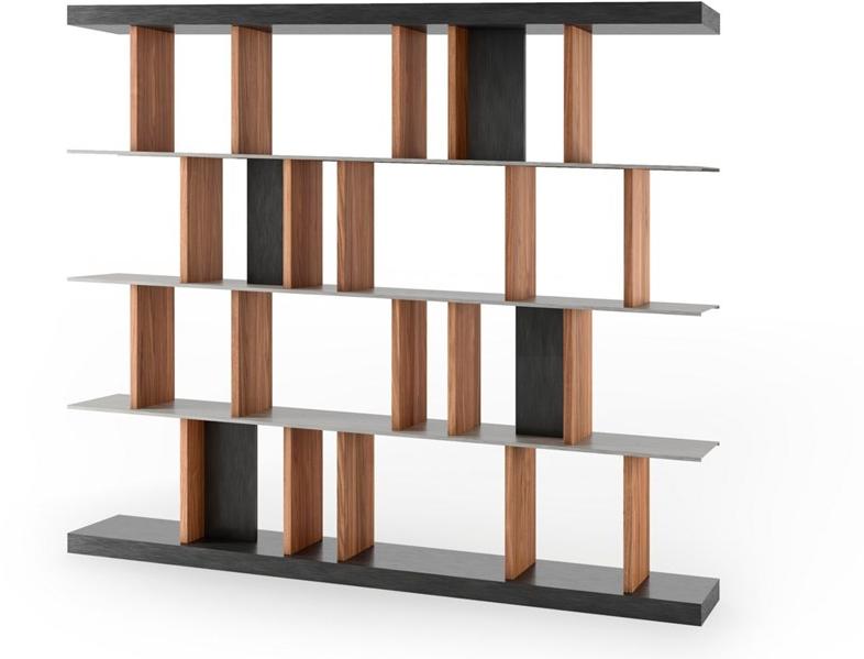 ELITE TO BE Книжный шкаф двусторонний с вращающимися деревянными полками sun-id-1344883 - Вид №1