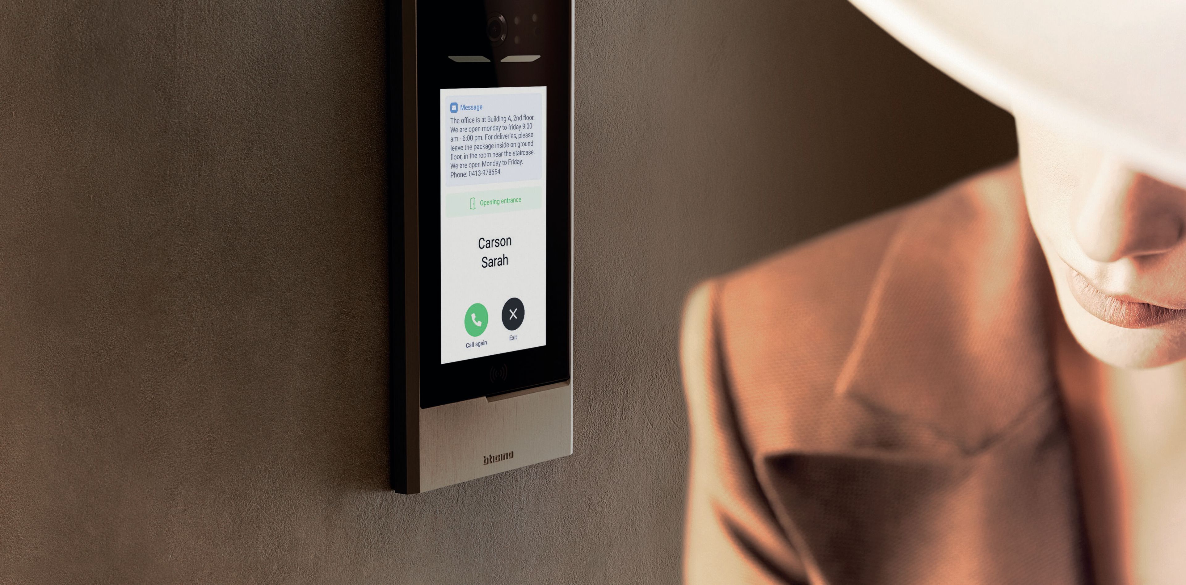 Система домофона и видеодомофона BTICINO LINEA 5000 with Netatmo ARCH-00143983 - Вид №14