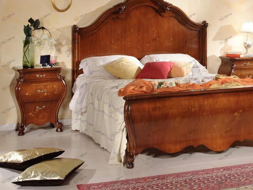 Arvestyle Прикроватная тумбочка из массива дерева с ящиками Persia Lv-1262