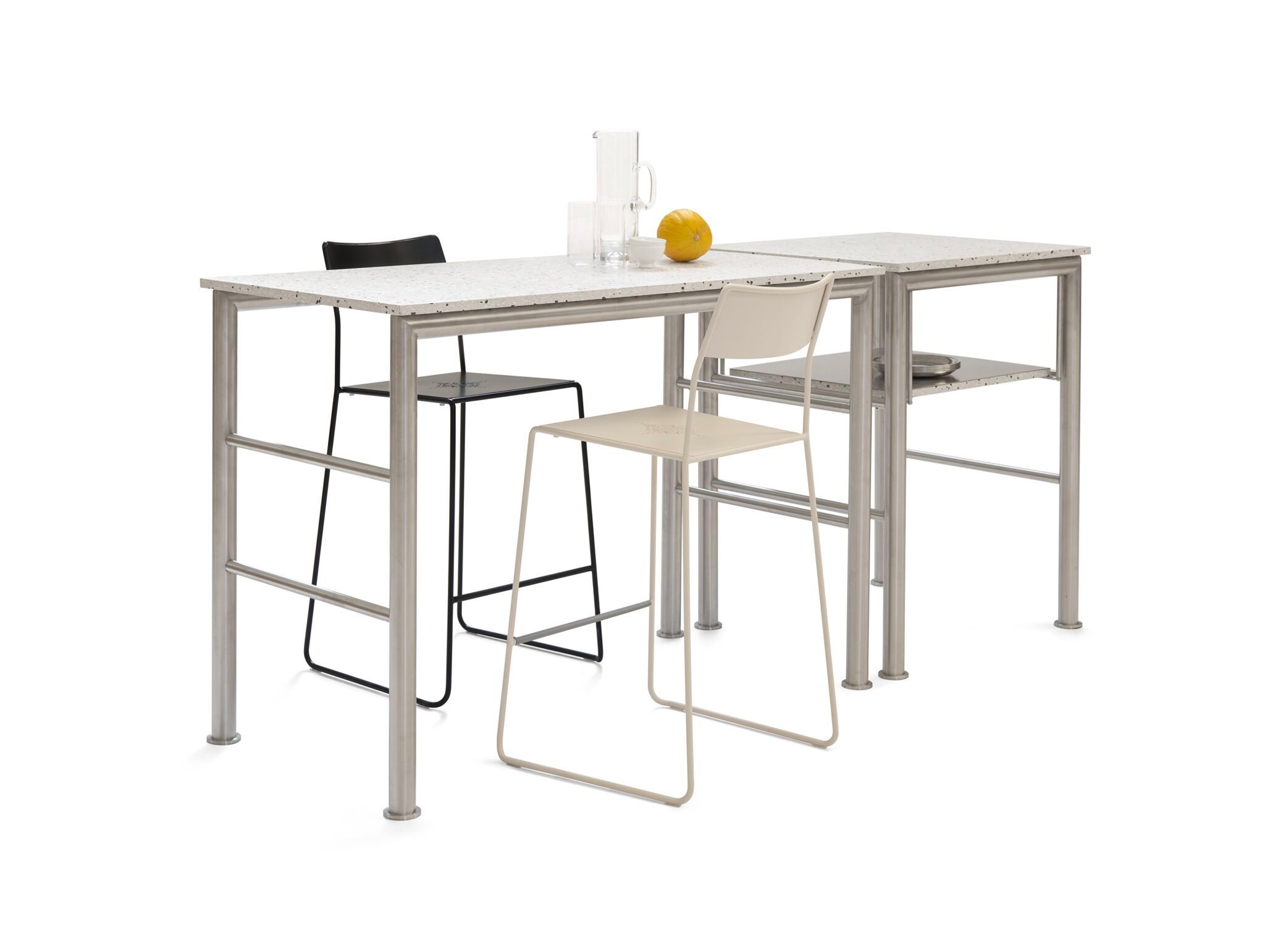 Стальной штабелируемый табурет с порошковым покрытием Opinion Ciatti Nigelle ARCH-00035400 - Вид №4