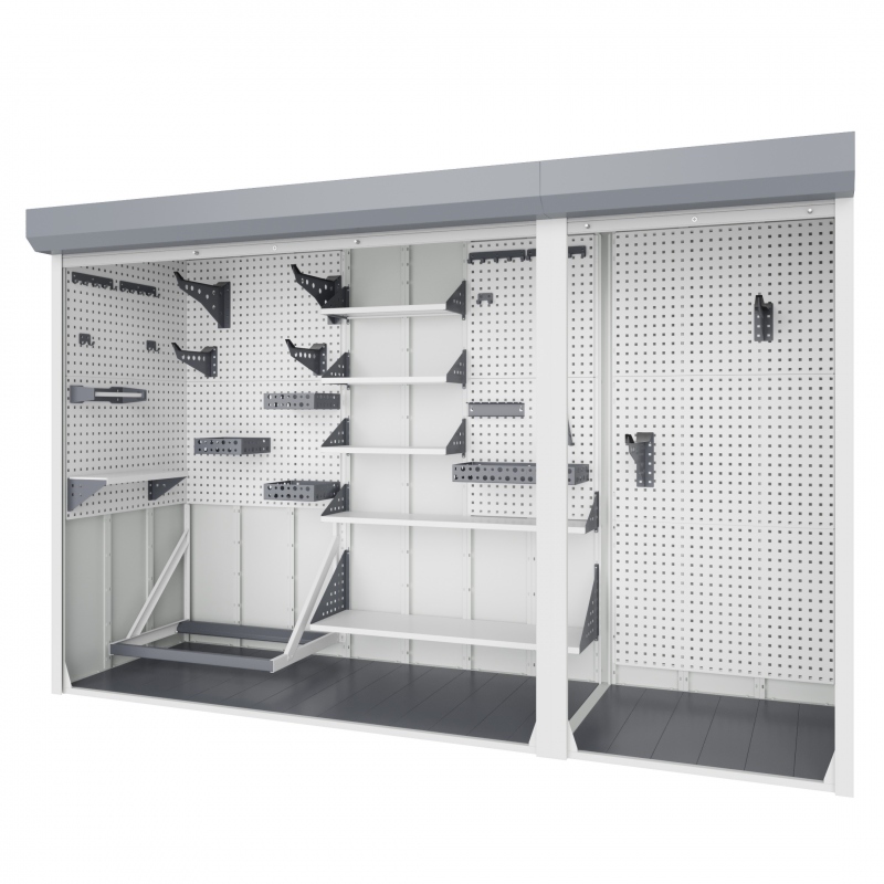 Шкаф для паркинга 2000х4000х900 Верстакофф RC-2.039 - Вид №1