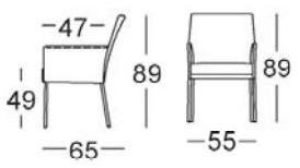 Rolf Benz Кожаное кресло с подлокотниками Rolf benz 651 sun-id-1410887 - Вид №2