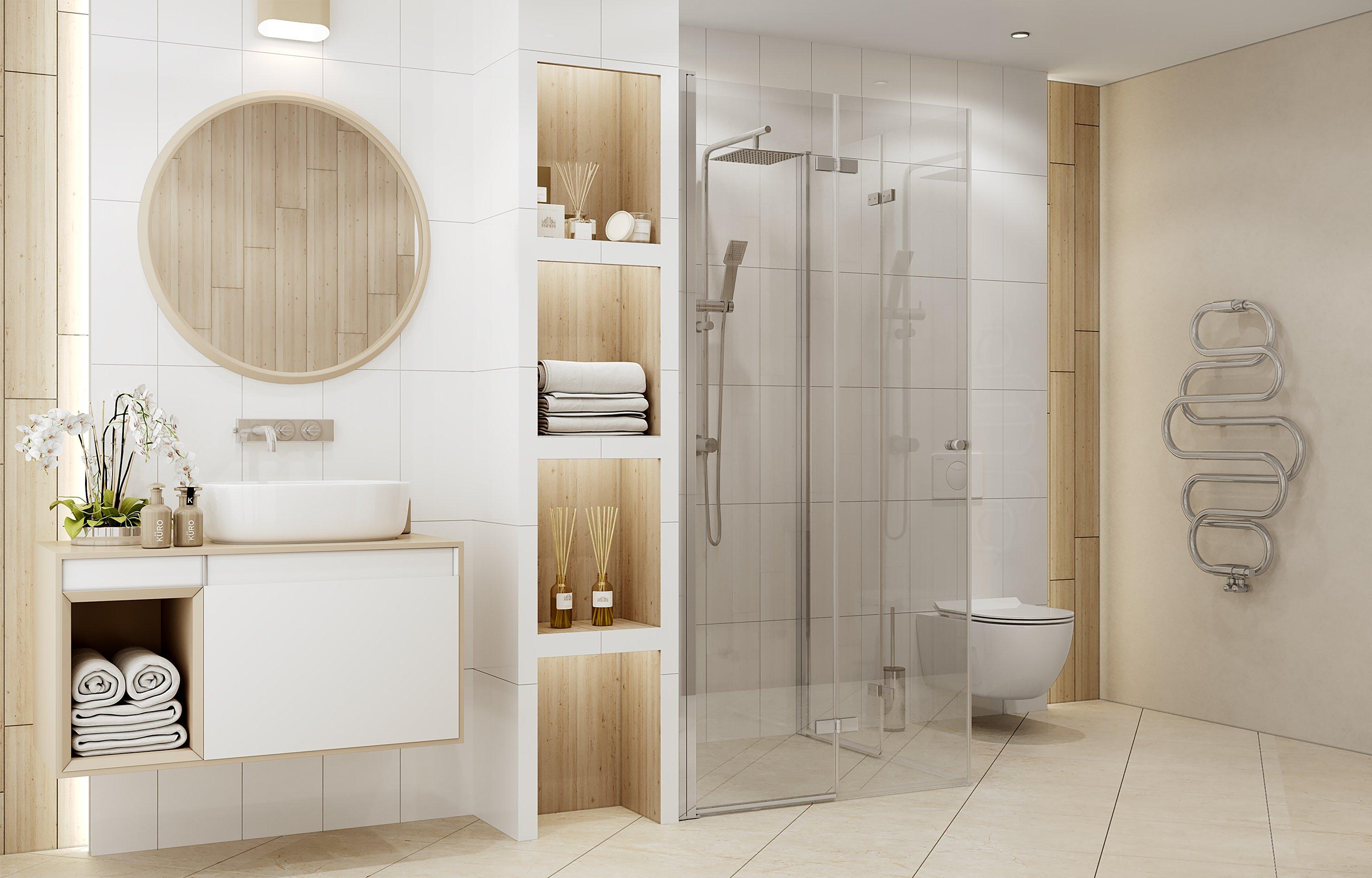 Душевое ограждение Ambassador Nord 13011108 (900x900x2000), 1 место - Вид №3