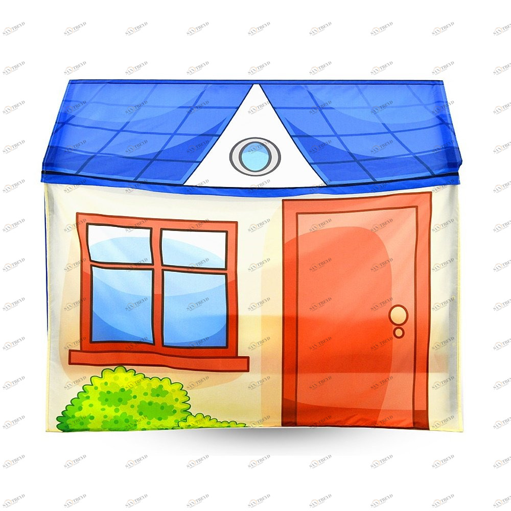 Накидка для кровати-домика Svogen игровая "Седьмое небо" БЕЛЬМАРКО  00-3873197 Синий;бежевый Santreyd 