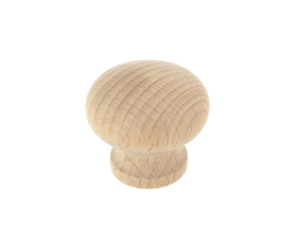 86900214 Ручка-кнопка мебельная Picidae Wood дерево цвет коричневый STLM-1008480