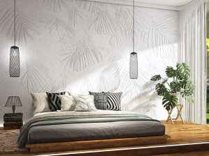 Обои с цветочным узором