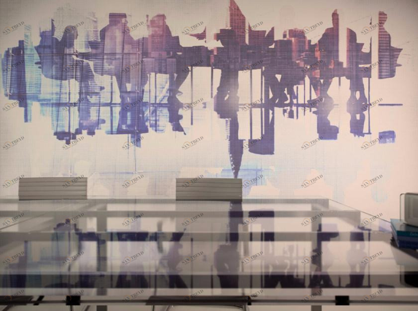 GLAMORA Моющиеся виниловые обои Pixelation sun-id-1424635