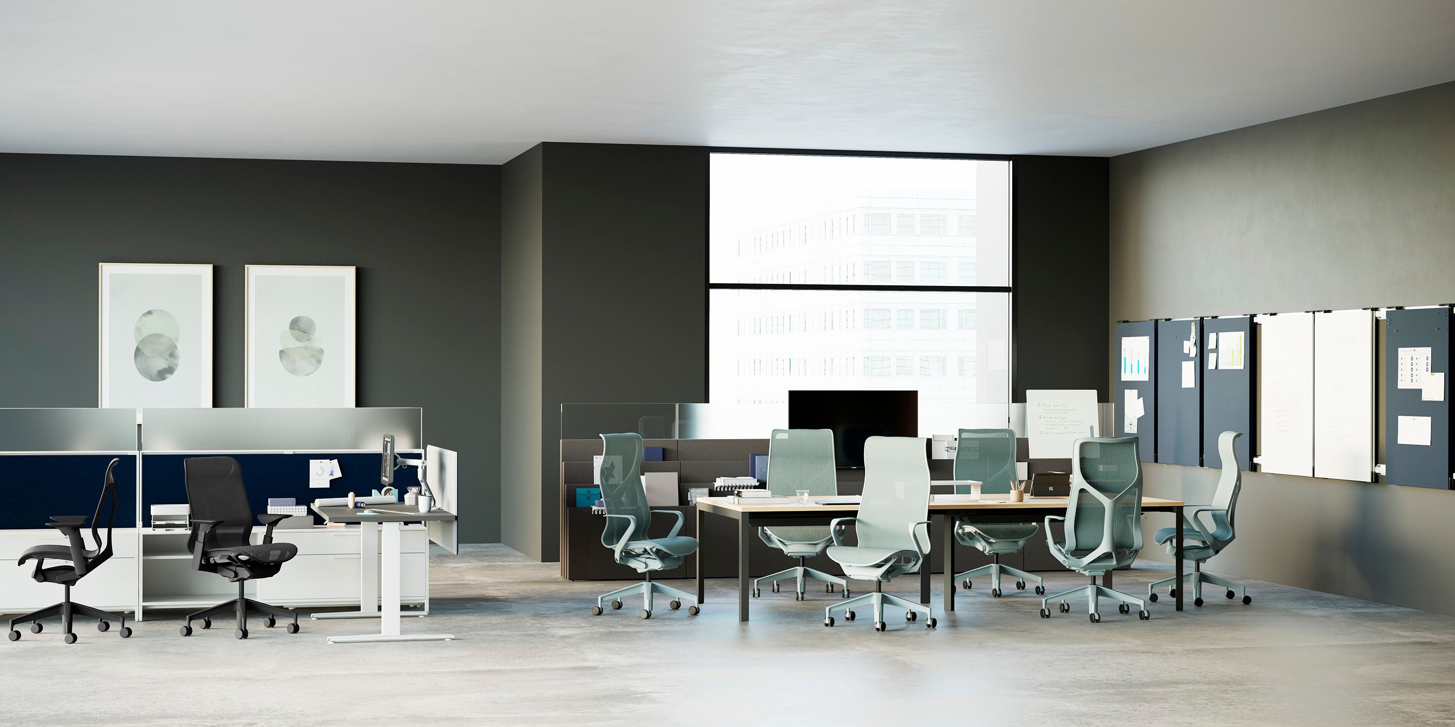 Эргономичное офисное кресло с высокой спинкой Herman Miller Cosm ARCH-00082366 - Вид №7