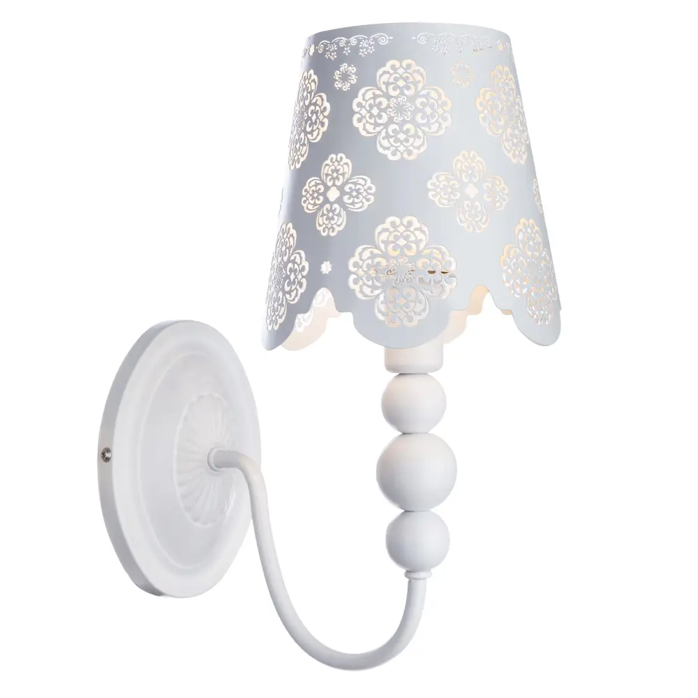Бра Maestro 1xE14x40 Вт, металл, цвет белый 14237201 STLM-2059555 Arte Lamp  - Вид №1