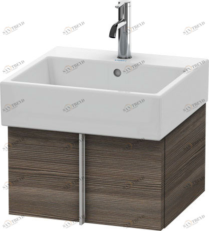 VA612405151 Тумбочка подвесная Vero Air #VA6124 484 x 431 мм Сосна коричневая, декор Duravit