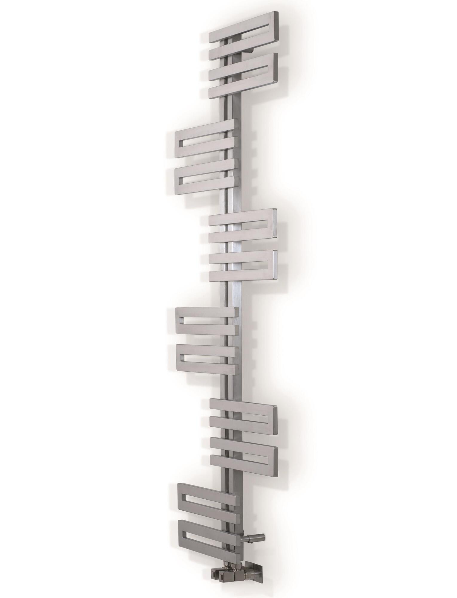 Полотенцесушитель Hammam BIANCA Stainless steel  комбинированный; электрический или водяной Сталь  - Вид №41