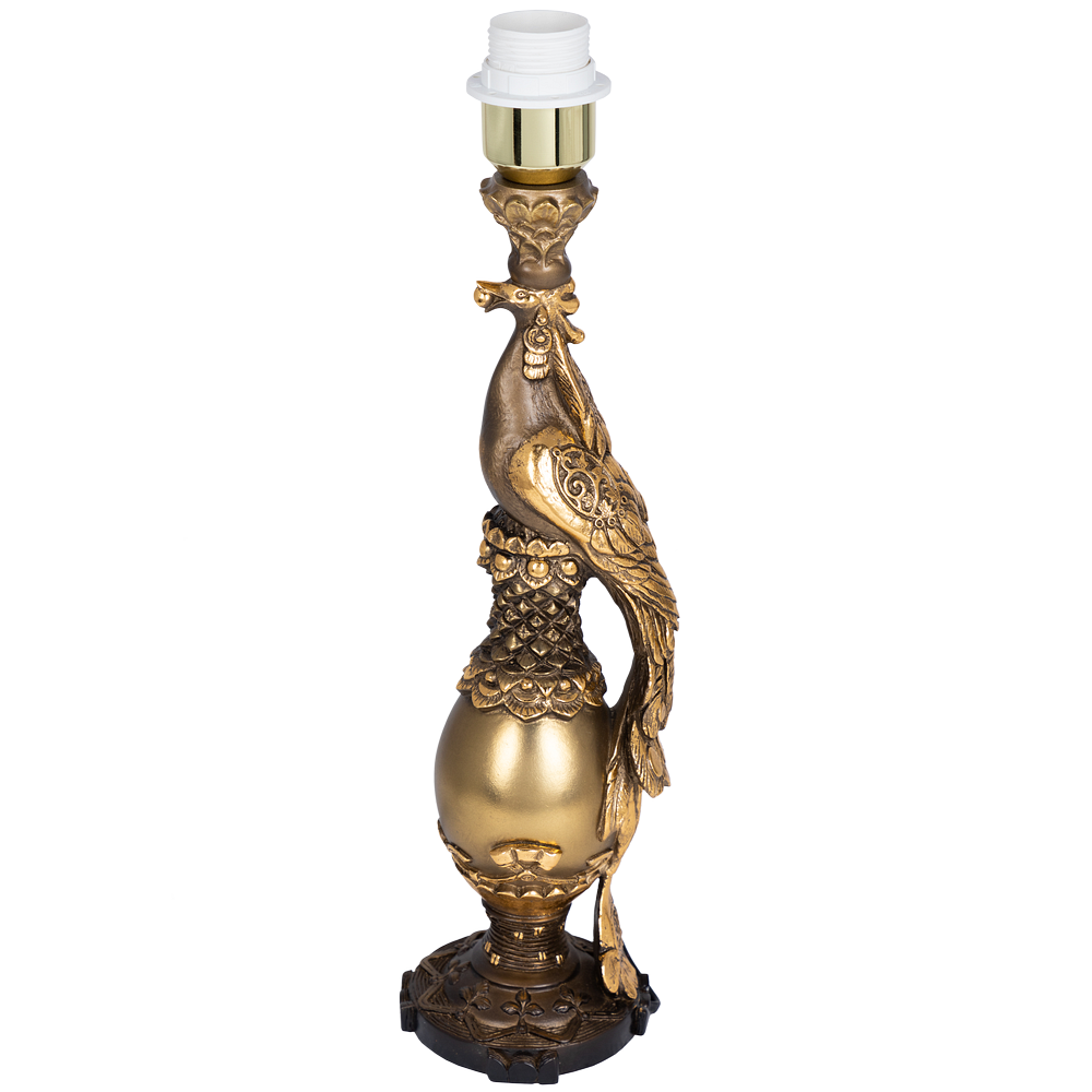 32081,34013 Настольная лампа Павлин Персик BOGACHO 4627138210871, 4627138151518 - Вид №4