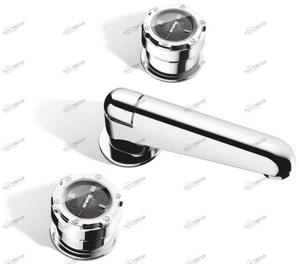 RUBINETTERIE STELLA Смеситель для раковины на 3 отверстия Timeaster Ta00011