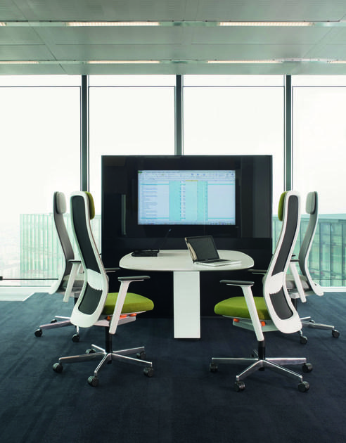 BENE Офисное кресло поворотное с подголовником Riya sun-id-1493033 - Вид №3