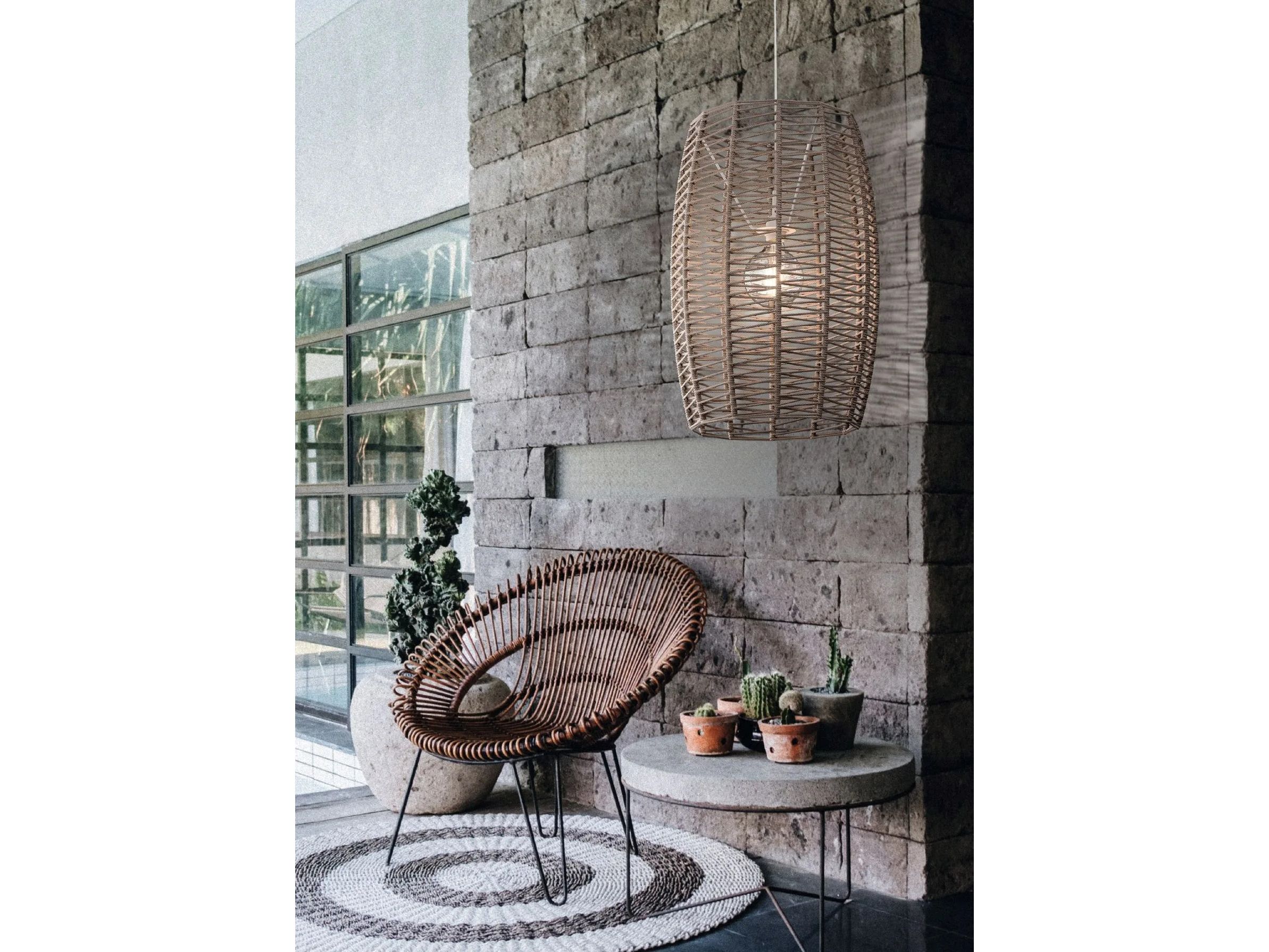 Веревка открытый подвесной светильник / подвесной светильник Olé Lighting Poma ARCH-00050731 - Вид №4