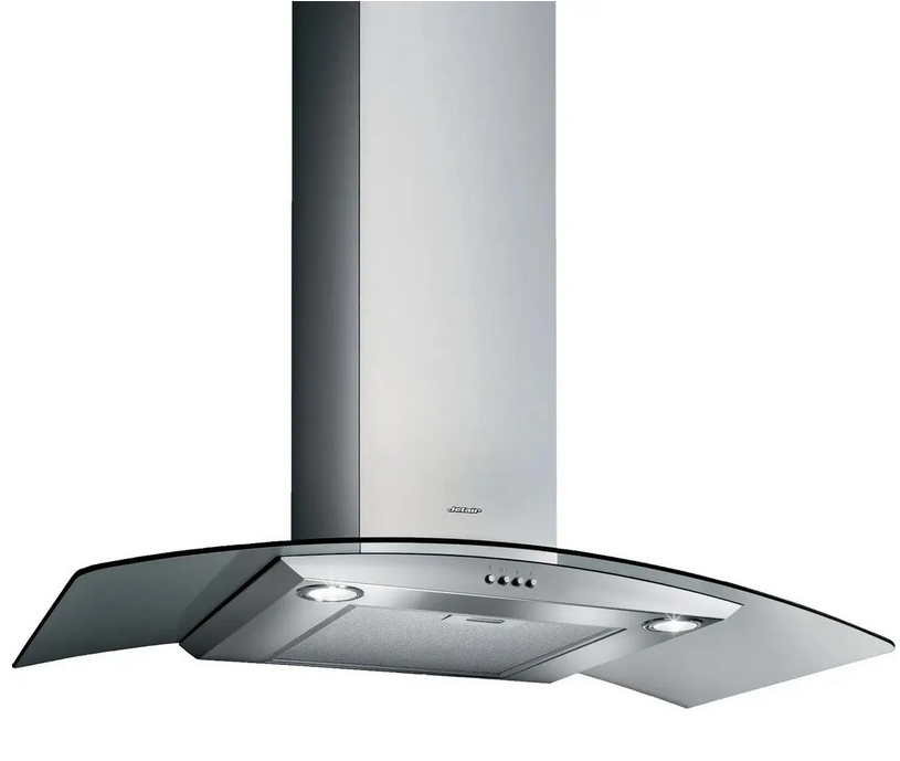 9064779 Вытяжка каминная Jetair TORY P 60 INX серебристый/прозрачный STDN-0012574