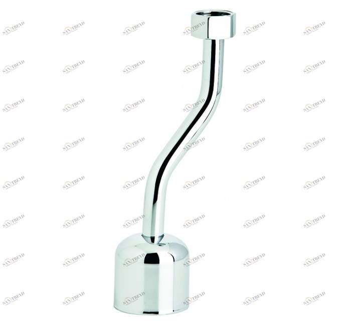 GENEBRE 1018 04 Изогнутый соединитель для писсуара 15,5 см 