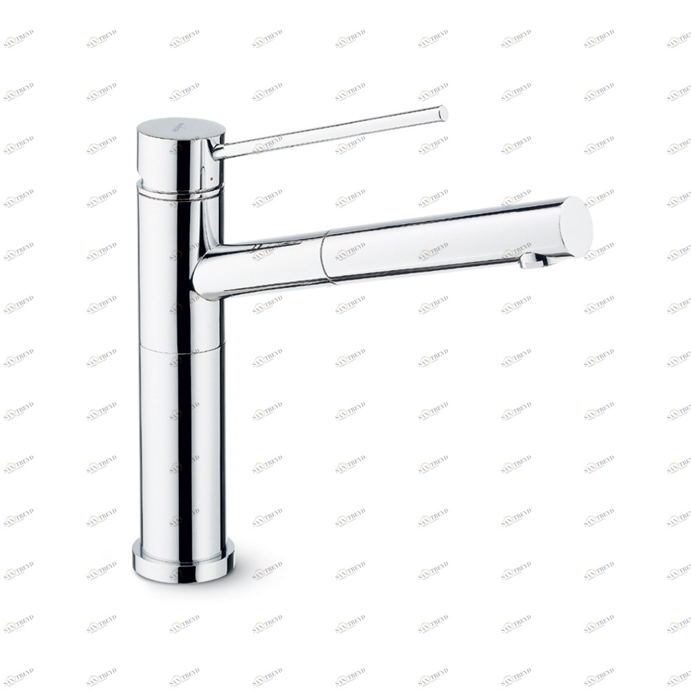 Смеситель для мойки однорычажный из нержавеющей стали X-TREND INOX NEWFORM Италия 2415X