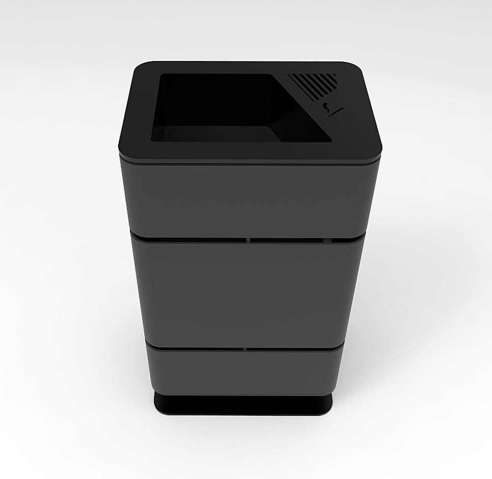 Наружная стальная стойка для мусора с пепельницей CITYSì Ash ARCH-00064415 - Вид №1