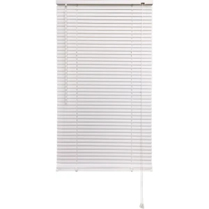 Жалюзи 70x155 см ПВХ цвет белый