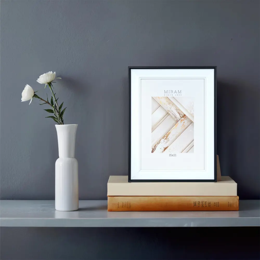 Фоторамка Мирам Modern White 15x21 см для современного интерьера 89422781 STLM-1574992 - Вид №1