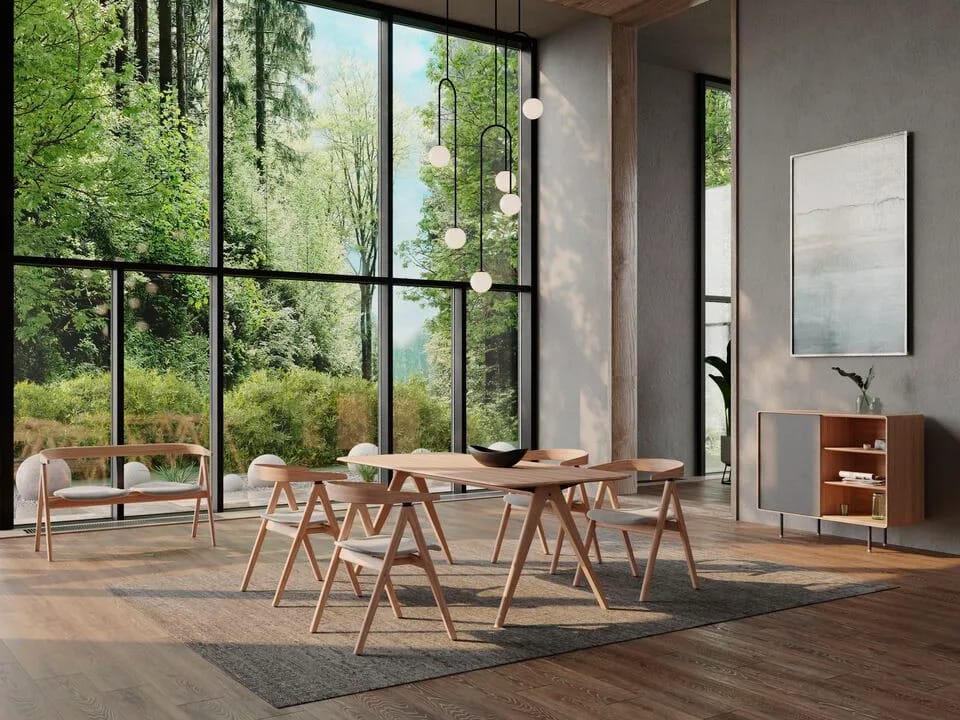 Кожаная мягкая скамья со спинкой Gazzda Ava ARCH-00114690 - Вид №7