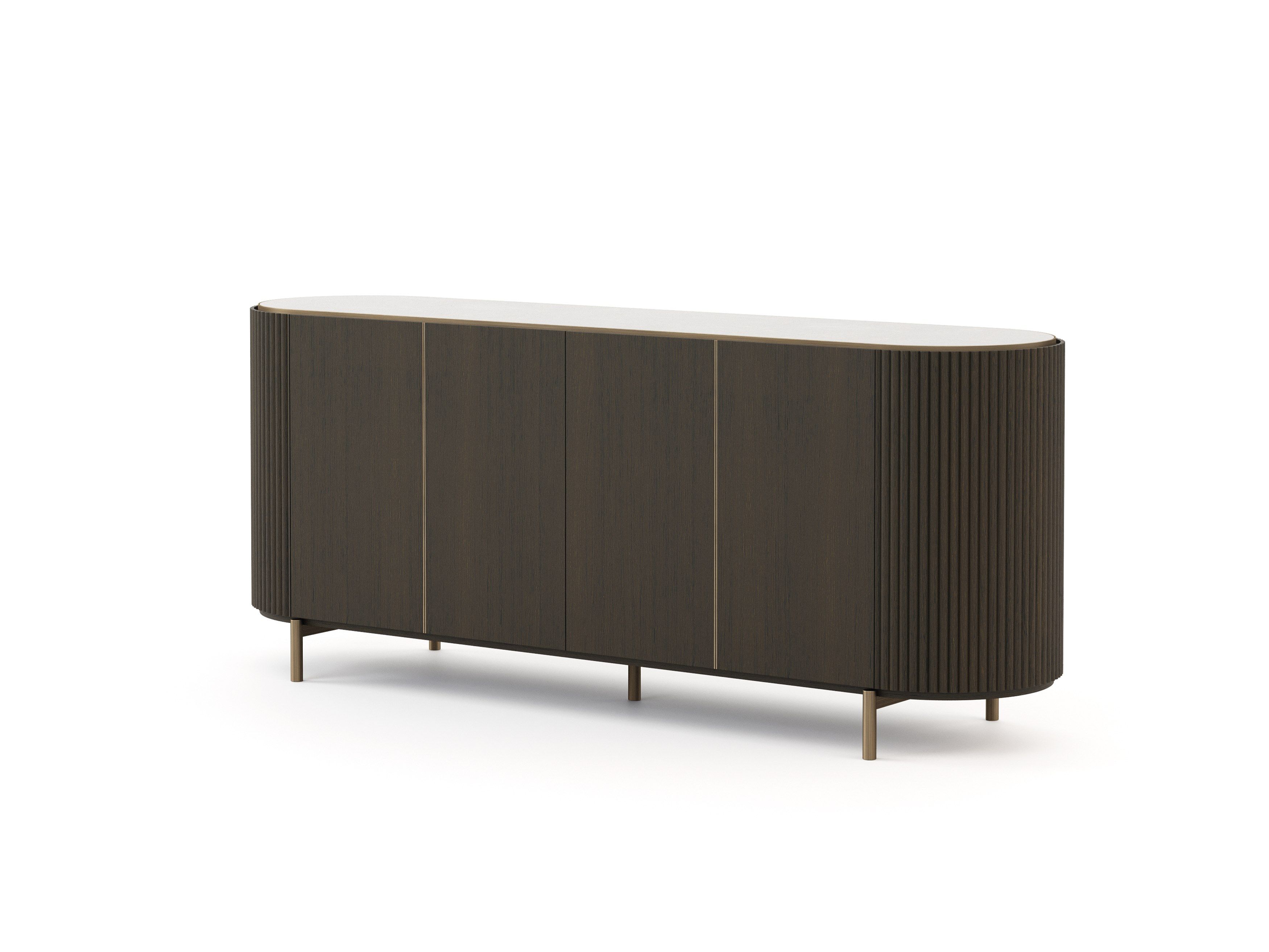 Шкаф из дуба с распашными дверями Stylish Club клуб ARCH-00054393 - Вид №8