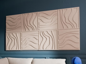 Рециркулированная акустическая панель любимчика стены