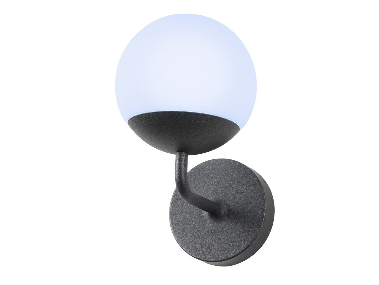 Алюминиевый и стеклянный наружный настенный светильник Fermob Mooon! ARCH-00055615