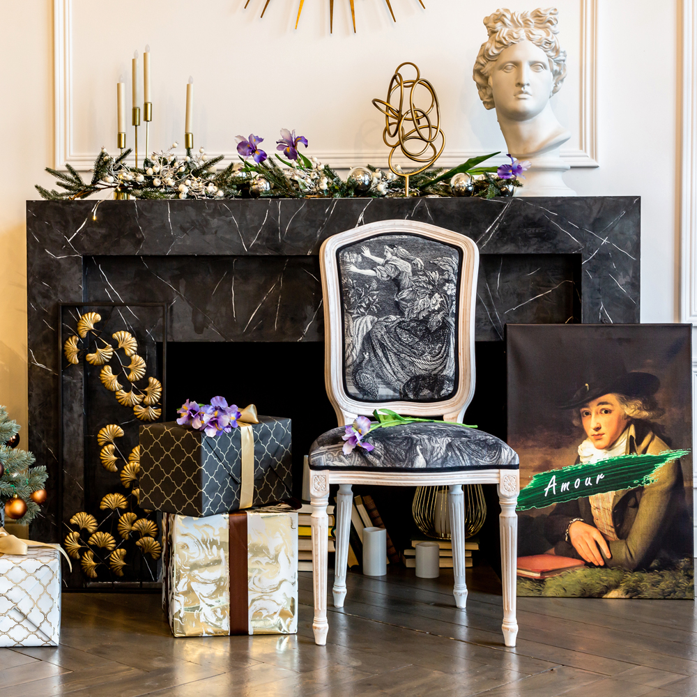 30101901 Арт-портрет «Amour» (холст, галерейная натяжка) Object Desire  - Вид №2