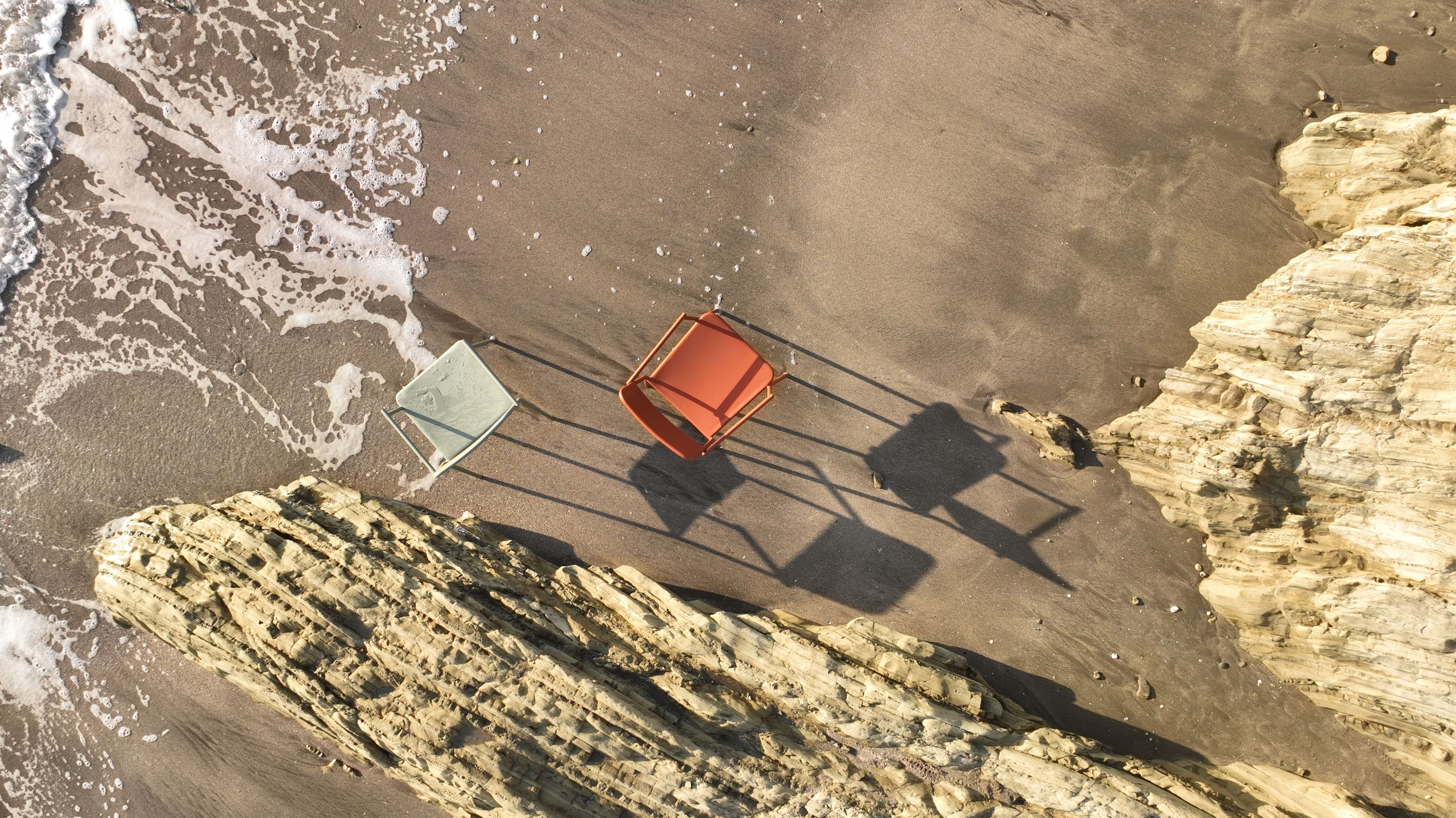 Стул из алюминия и тика YAAZ Edi ARCH-00122283 - Вид №4