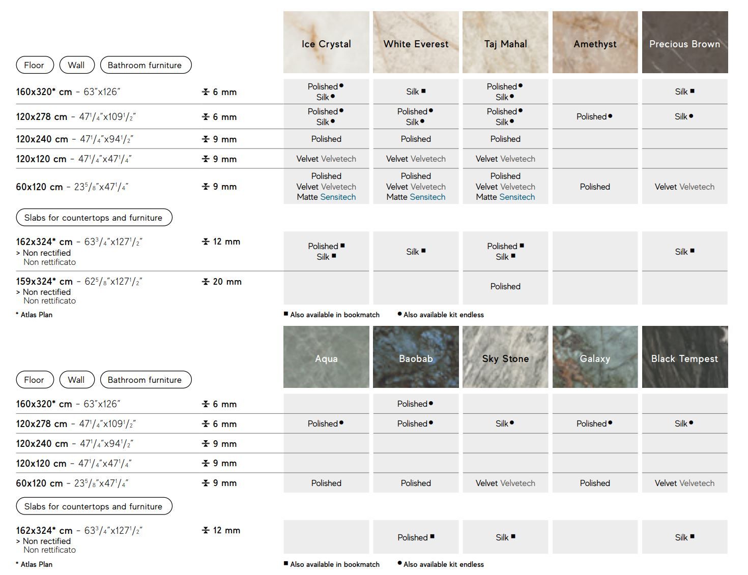 Керамогранит с мраморным эффектом Atlas Concorde Marvel Diva ARCH-00066015 - Вид №50