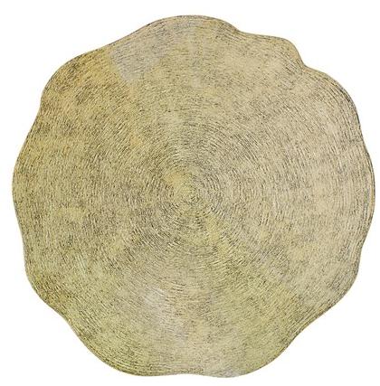 KARPA Круглый латунный стол  K1380a  - Вид №1