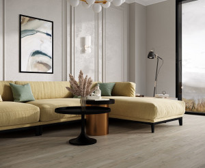 90833466 Керамогранит х9999295252 19.7х79.7см 1.44 м² цвет бежевый Renova Smoky STLM-0404729 LAPARET