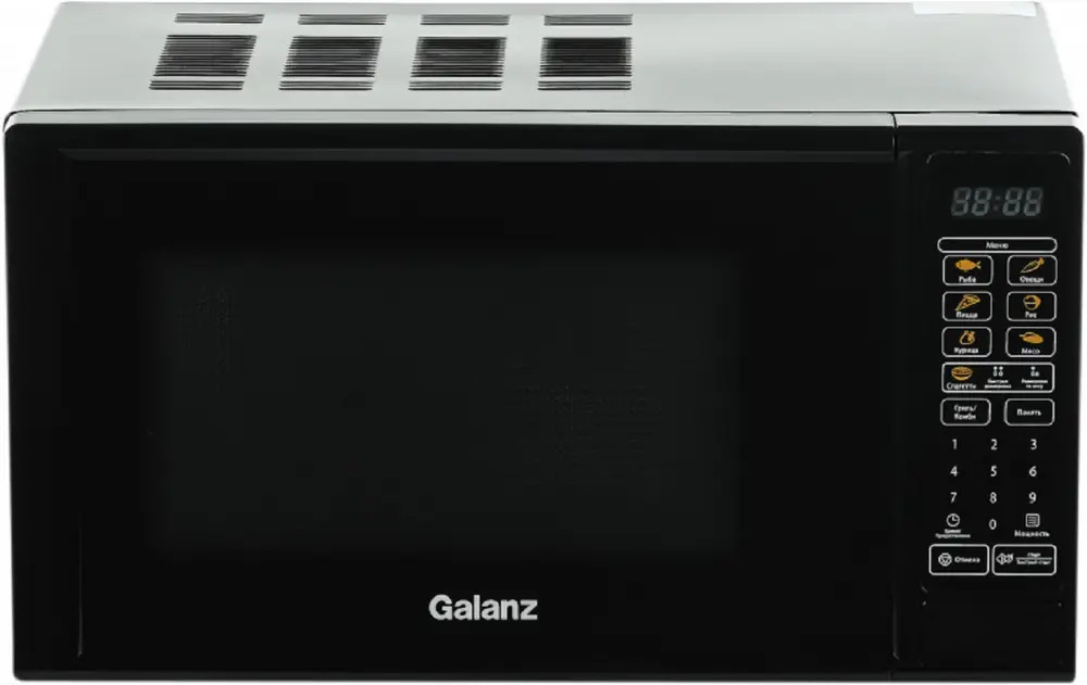 91791963 Отдельностоящая микроволновая печь Galanz 220112 20 л 48.3x28.1x39.5 см цвет черный STLM-0879336