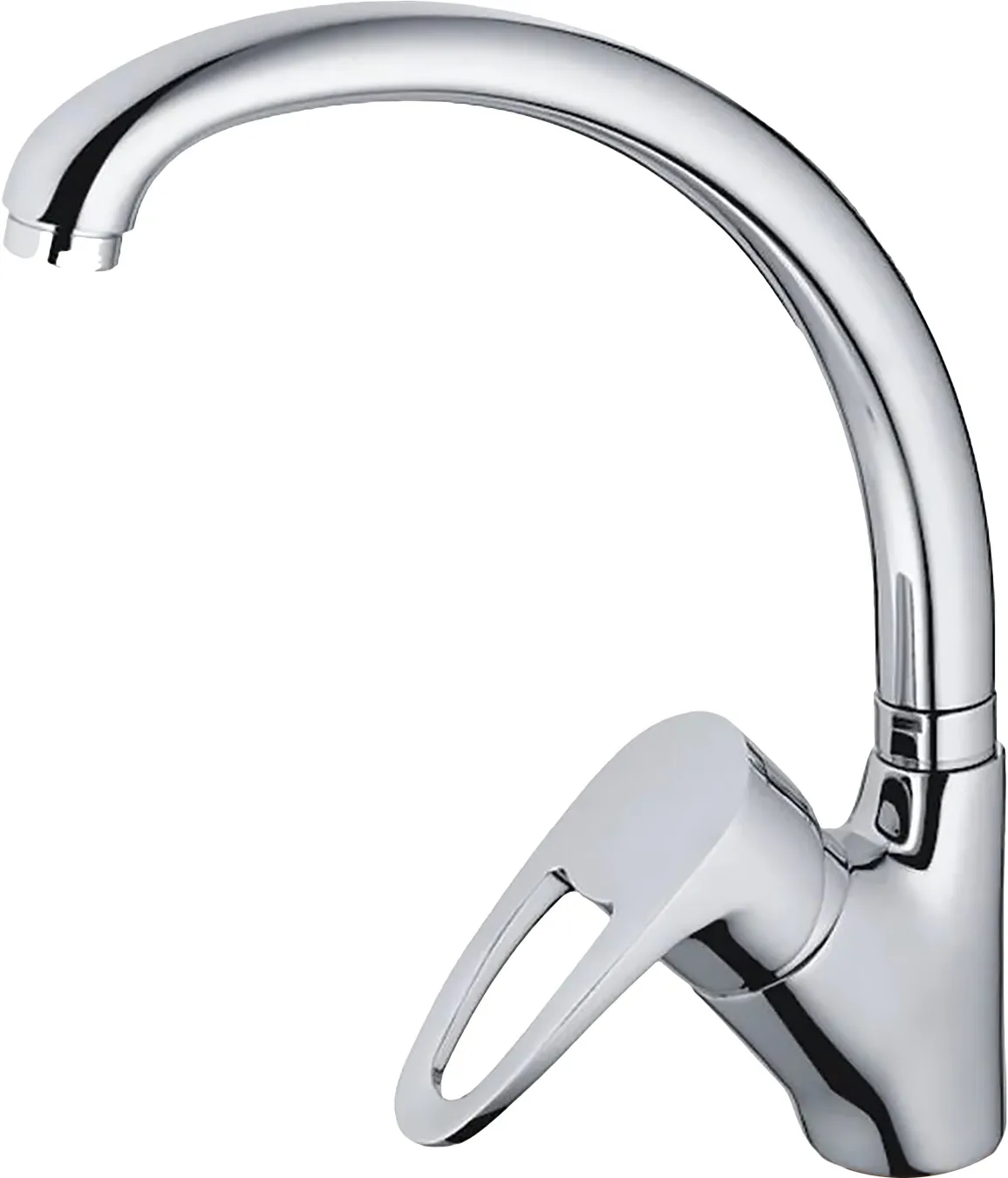 Кухонный смеситель 1024 хром GranFest 