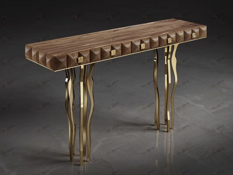 Il Pezzo Mancante Деревянная консоль с ящиками Il pezzo 10 sun-id-1348873