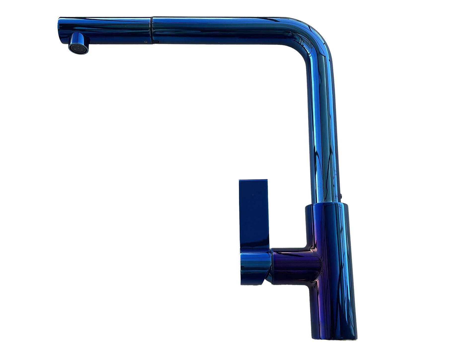 Смеситель для кухни из нержавеющей стали с поворотным носиком со съемным ручным душем Foster Omega ARCH-00122274 - Вид №1