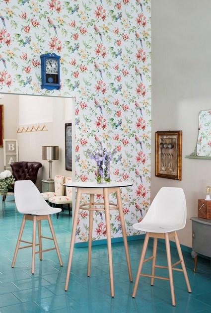 ALMA DESIGN Круглый высокий стол из бука Virna sun-id-1374088 - Вид №3