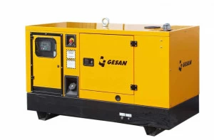 Дизельный генератор Gesan DLBS 9 E MF в кожухе