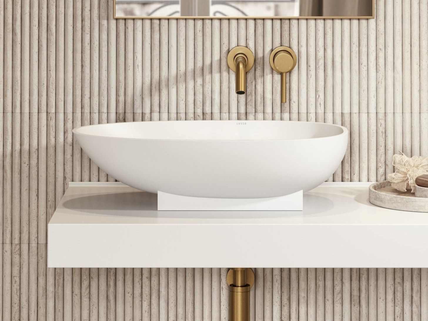 Овальная столешница из смолы LUSSO Cocoon ARCH-00112862