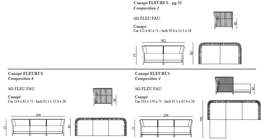 HUGUES CHEVALIER Модульный тканевый диван Saint-germain sun-id-1356864 - Вид №2