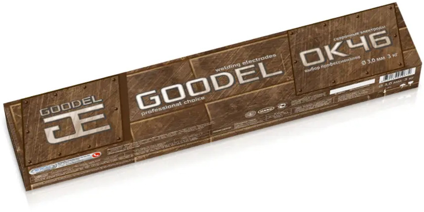 91033983 Электрод сварочный ОК 46.00 Goodel 251982 3 мм 3 кг STLM-0846746