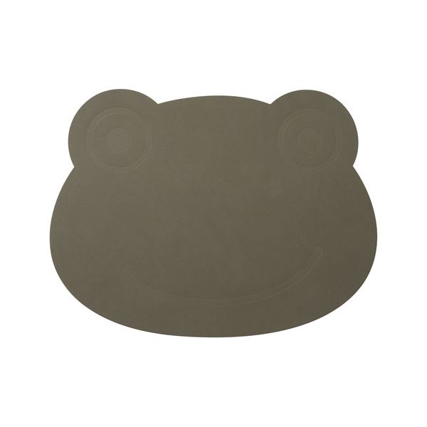 983140 NUPO army green подстановочная салфетка ЛЯГУШОНОК 38x28 см, толщина 1,6 мм;LIND DNA 