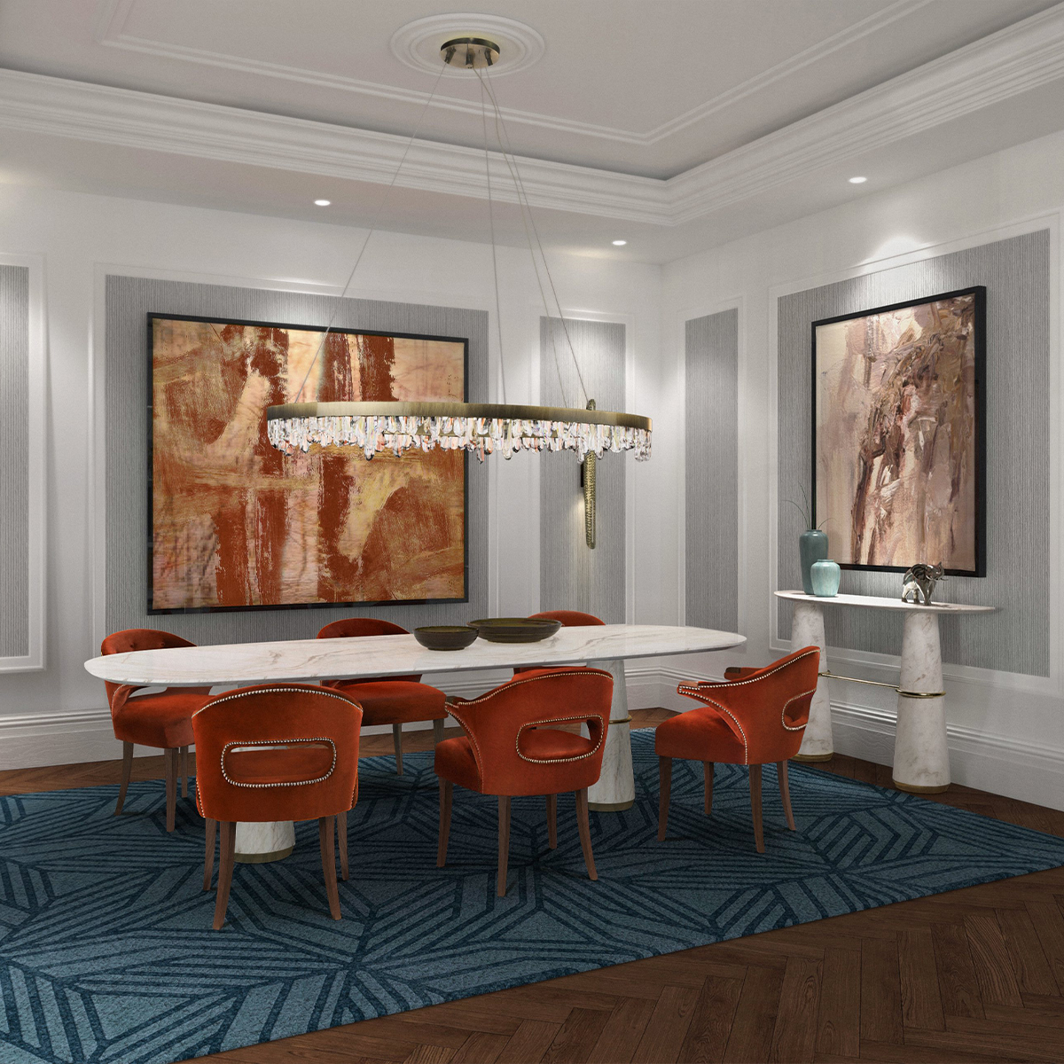 Консоли Agra Console Table Covethouse BRABBU  - Вид №1